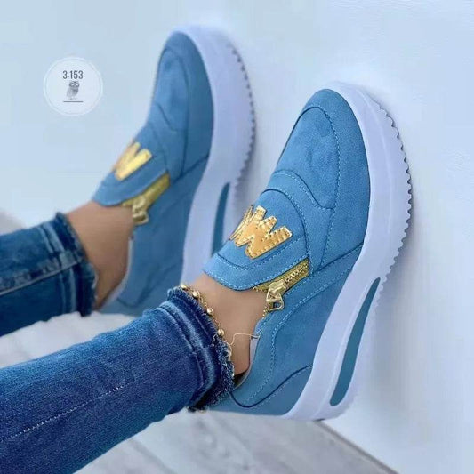 Buy Center 2024 Women Flats - Elegant Lightweight Platform Sneakers - Buy Center UK
