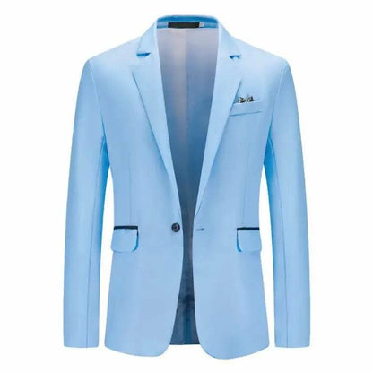 Buy Center Men's Western-Style Casual Blazer - Trendy Korean Design - Buy Center UK