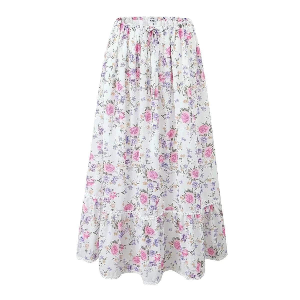 Buy Center Lace Skirt Set Dress - Summer Chic 2-Piece Outfit - Buy Center UK