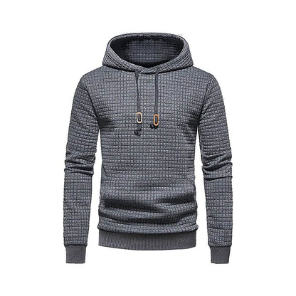 Buy Center Men's Hooded Pullover - Slim Fit Knit Sweater for Fall - Buy Center UK