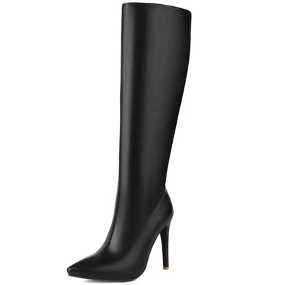Buy Center Women's Knee High Boots - Point Toe Heeled Size 45 - Buy Center UK
