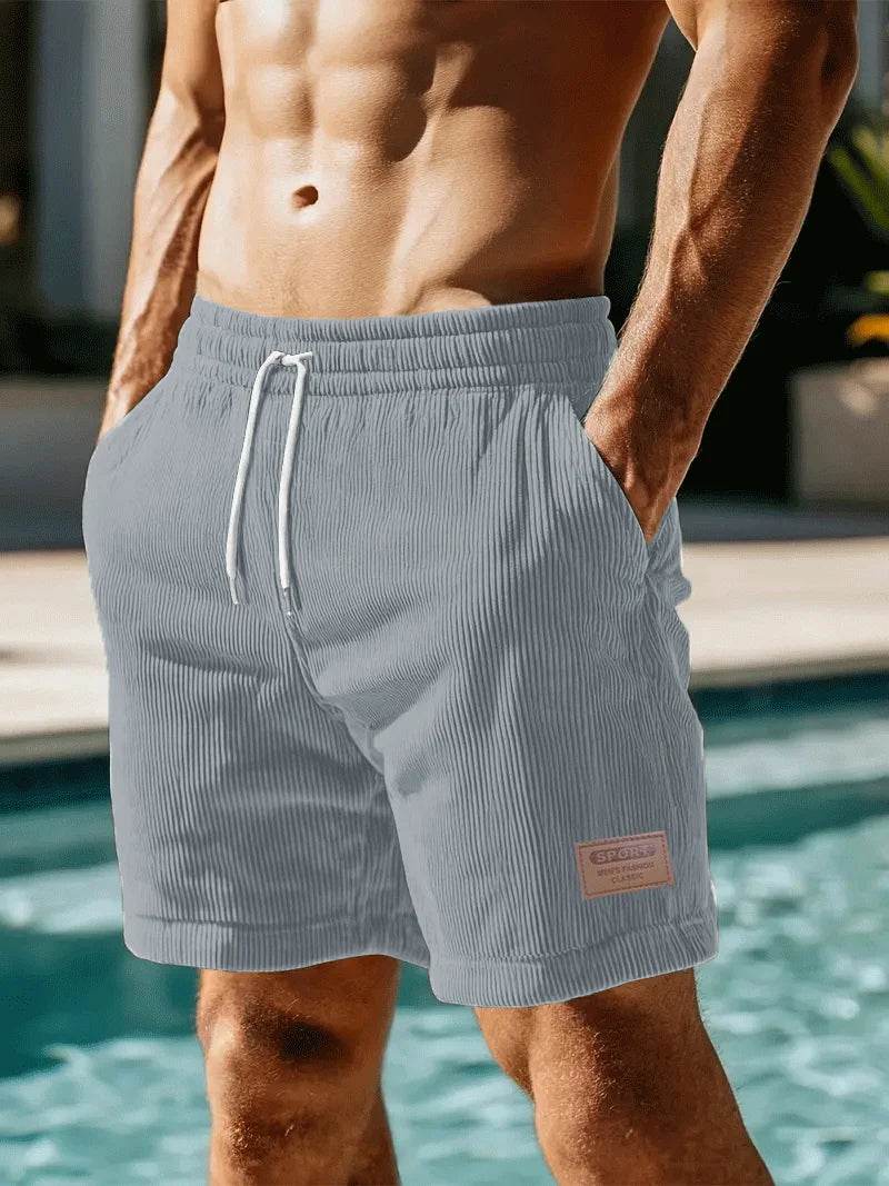Buy Center Summer Men's Pit Strip Shorts - Lightweight & Stylish - Buy Center UK