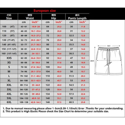 Buy Center Gradient Color Block Beach Shorts - Stylish 3D Print Design - Buy Center UK