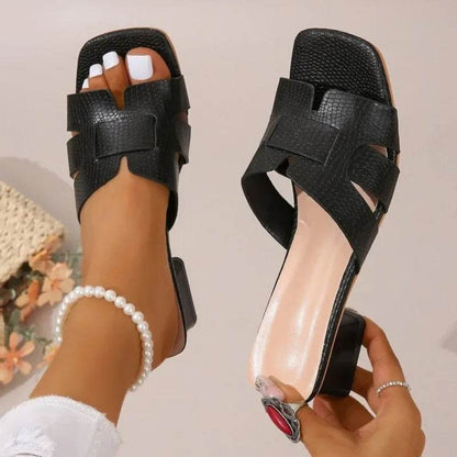 2024 Summer Women’s Non-Slip Open Toe Slippers - Stylish Beach Slides - Buy Center UK