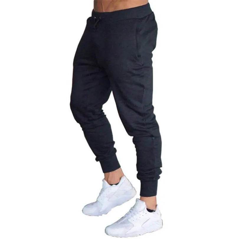 Men's Casual Fleece Sweatpants - Perfect for Running and Gym Workouts - Buy Center UK