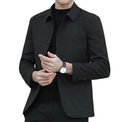 Buy Center Korean Style Windbreaker Coat - Casual Men's Jacket - Buy Center UK