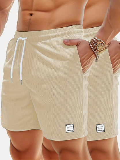 Buy Center Men's Summer Casual Shorts - Breathable Elastic Waist Design - Buy Center UK