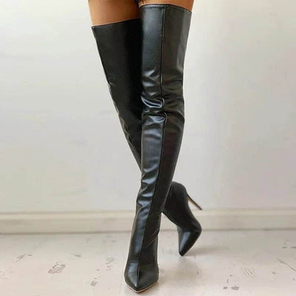 Sexy High Heels Over The Knee Boots - Stylish Thigh High Women's Shoes - Buy Center UK
