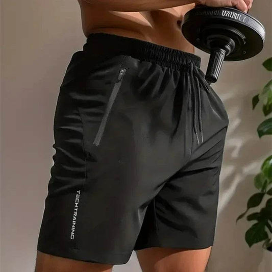 UETEEY Men's Summer Gym Shorts - Breathable, Quick-Drying Workout Pants - Buy Center UK