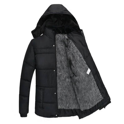 Buy Center Men's Thickened Cotton Coat - Warm & Stylish Jacket - Buy Center UK