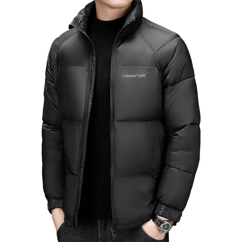 2024 Winter Puffer Jacket for Men - Windproof, Stylish & Warm - Buy Center UK