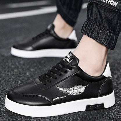 Buy Center Men's Small White Canvas Shoes - Breathable Casual Style - Buy Center UK