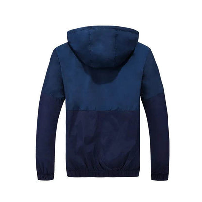 Buy Center Men’s Windbreaker Jacket - Stylish Hooded Casual Coat - Buy Center UK