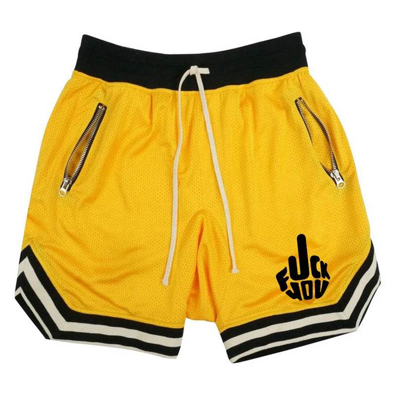 Buy Center Summer Basketball Shorts - Breathable Mesh, Casual Fit - Buy Center UK