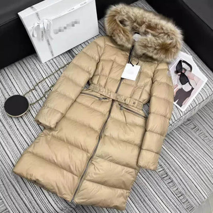 Buy Center Women's Down Jacket - Luxurious Fur Collar for Winter - Buy Center UK