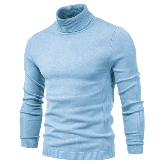 Buy Center Men’s Winter Turtleneck Sweater - Warm Slim Fit Casual - Buy Center UK