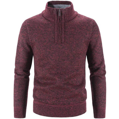 Buy Center Men’s Turtleneck Sweater - Fleece Pullover for Winter - Buy Center UK