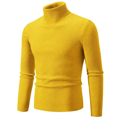 Buy Center Men's High Neck Sweater - Warm, Stylish Turtleneck Pullover - Buy Center UK