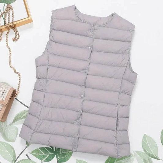 Buy Center Women's Sleeveless Down Liner Vest - Ultra Light & Warm - Buy Center UK