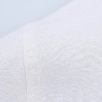 PB&ZA Women's Long Sleeve Shirt - White Button Down with Side Tie - Buy Center UK