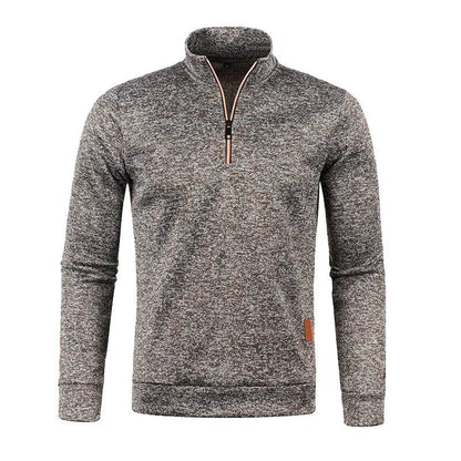 Buy Center Men's Half Zipper Pullover - Stylish Turtleneck Sweatshirt - Buy Center UK