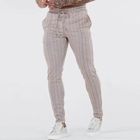 Custom Logo Men's Gym Pants - Flared Streetwear & Comfort Fit - Buy Center UK