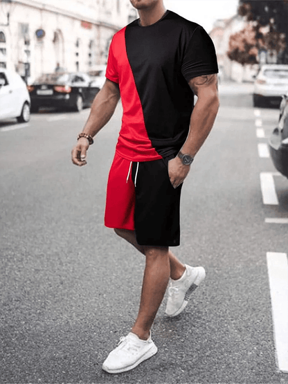 Buy Center 2025 Men's Casual Summer Suit - Textured Two-Piece Set - Buy Center UK
