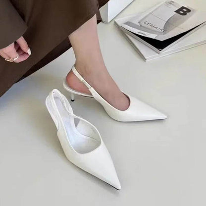 Buy Center Elegant High Heels Pumps - Women’s Slingback Pointed Toe - Buy Center UK