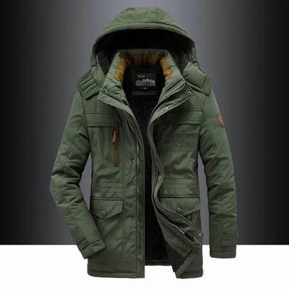 Buy Center Men's Winter Hooded Parka - Warm Casual Down Jacket - Buy Center UK