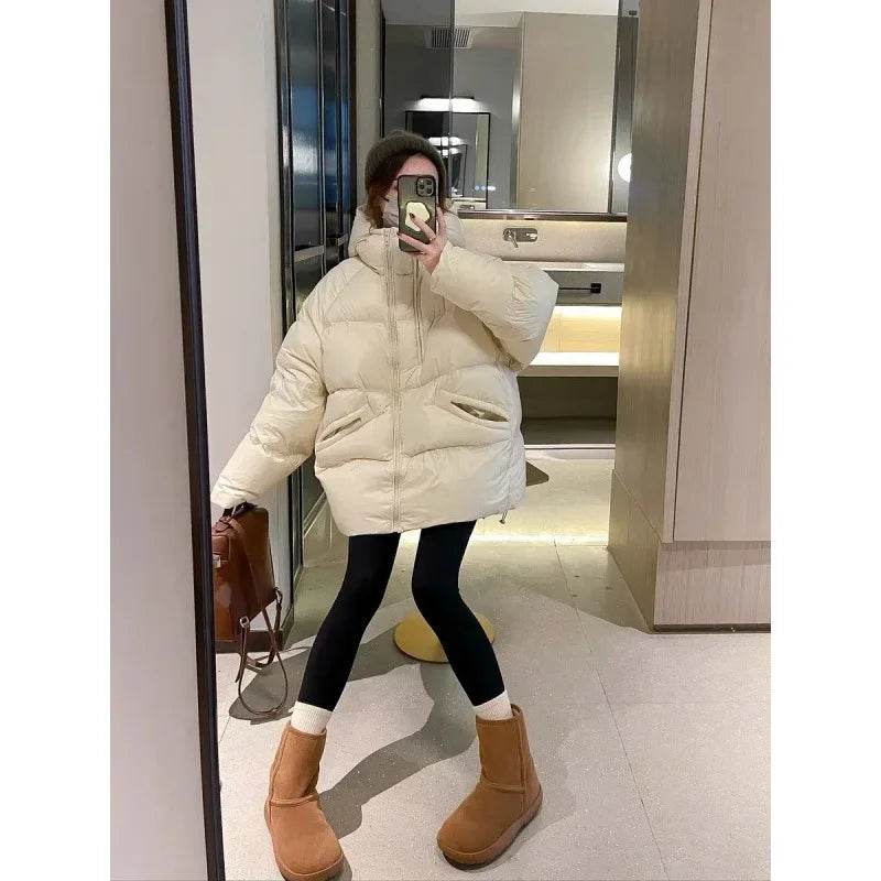 Buy Center Women's Double Zip Down Coat - 90% Goose Down Warmth - Buy Center UK