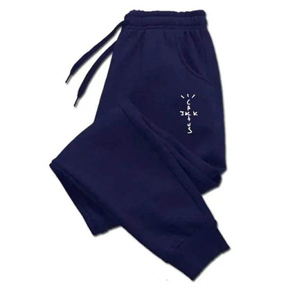 Buy Center Letter Printed Jogger Pants - Comfortable & Stylish Fitness Wear - Buy Center UK
