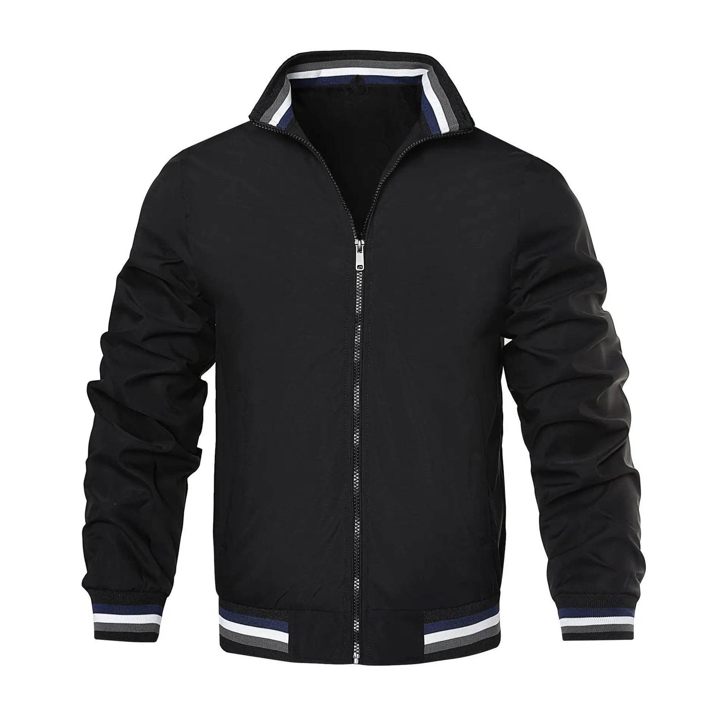 Buy Center Men's Windbreak Bomber Jacket - Stylish Casual Outerwear - Buy Center UK