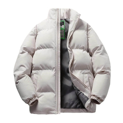 2023 Men's Winter Down Jacket - Stylish Hooded Black Parka Coat - Buy Center UK