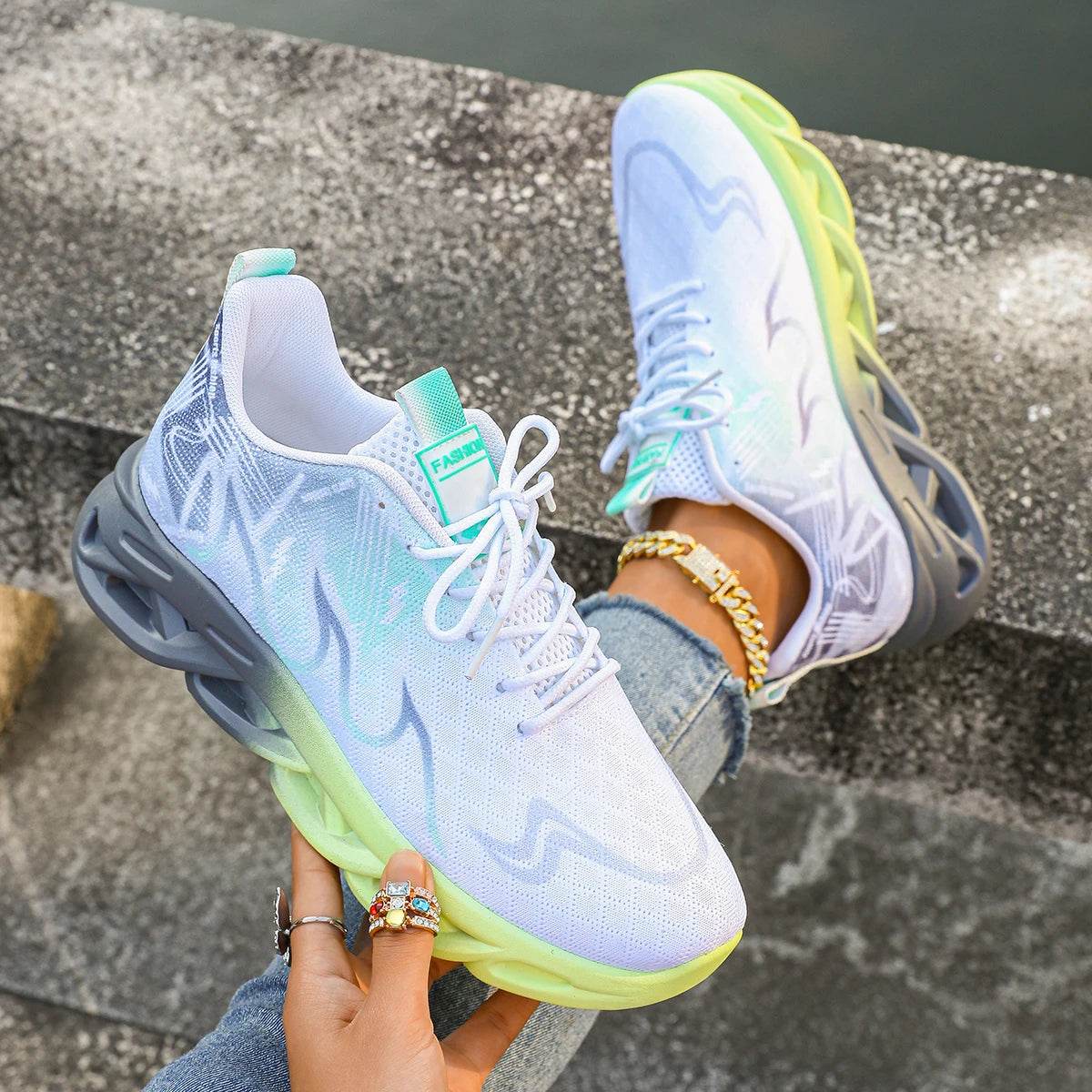 Buy Center Women’s Lightweight Sports Shoes - Breathable, Anti-Slip Design - Buy Center UK