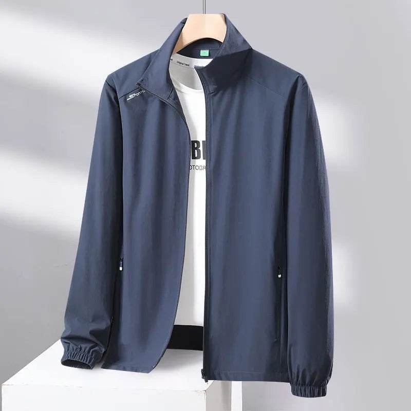 Summer Men's UV Protection Jacket - Breathable Quick-Dry Fabric - Buy Center UK
