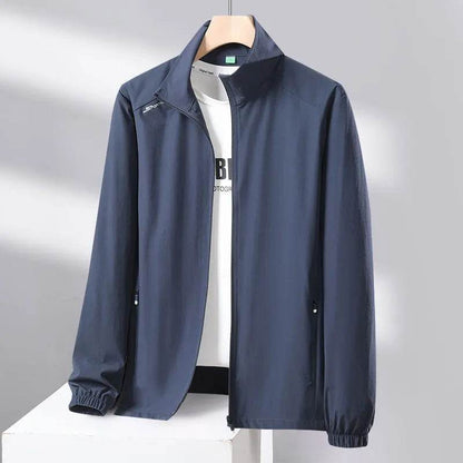 Summer Men's UV Protection Jacket - Breathable Quick-Dry Fabric - Buy Center UK