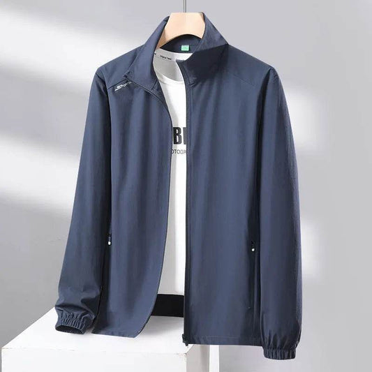 Summer Men's UV Protection Jacket - Breathable Quick-Dry Fabric - Buy Center UK
