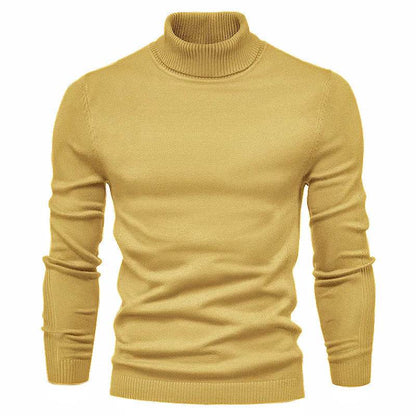 Buy Center Men’s Winter Turtleneck Sweater - Warm Slim Fit Casual - Buy Center UK