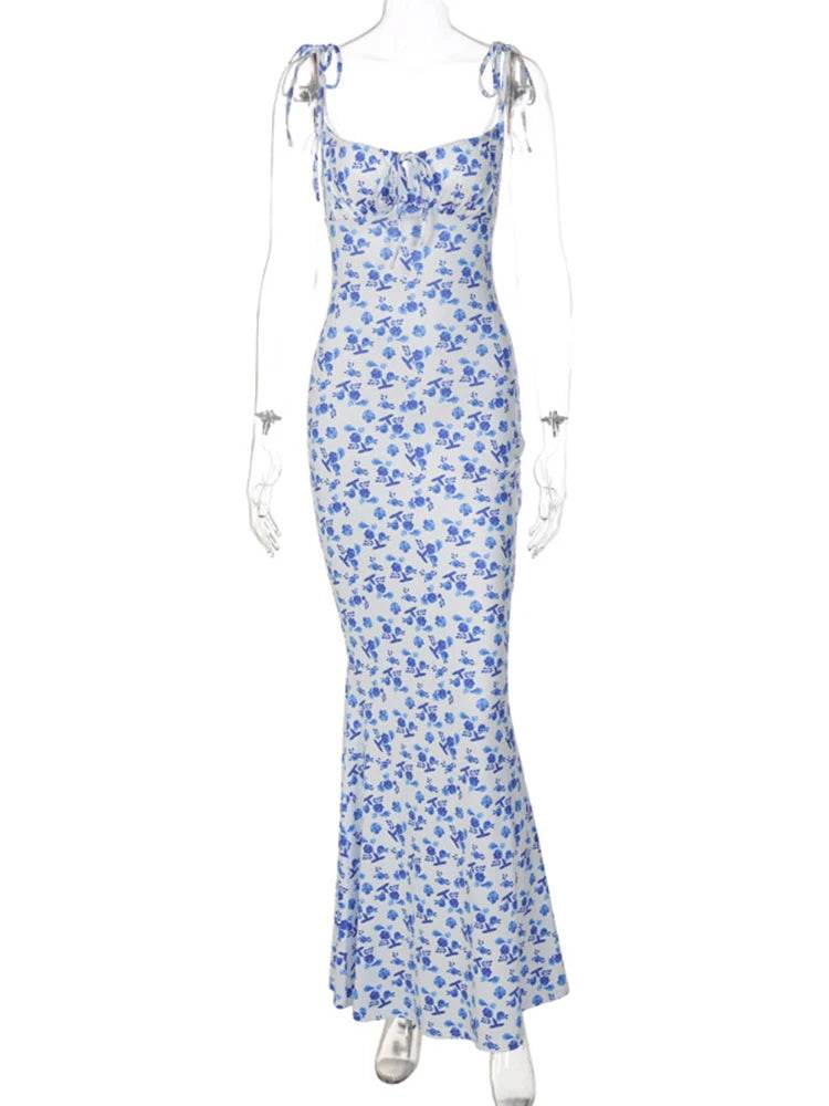 Hugcitar Women's Floral Beach Dress - Elegant Bodycon Summer Style - Buy Center UK