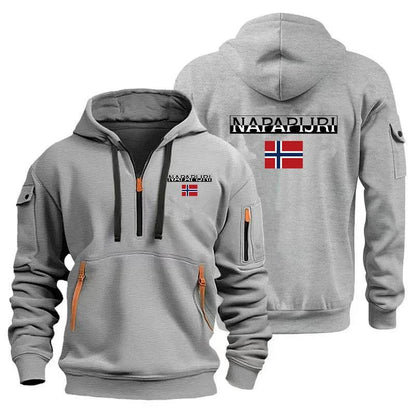 Buy Center Vintage Oversized Cotton Hoodie - Men's Pullover Fashion - Buy Center UK