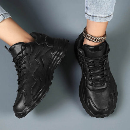 Buy Center Women's Vulcanize Platform Sneakers - Breathable Casual Footwear - Buy Center UK