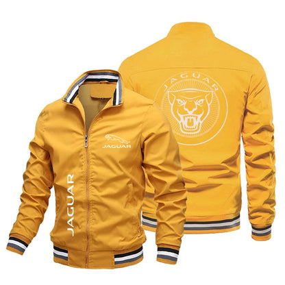 Buy Center Men's Stand-Up Collar Jacket - High-Quality Motorcycle Wear - Buy Center UK