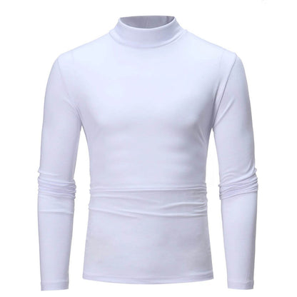 Buy Center Men's Slim Fit Long-Sleeved Turtleneck Sweater for Winter - Buy Center UK
