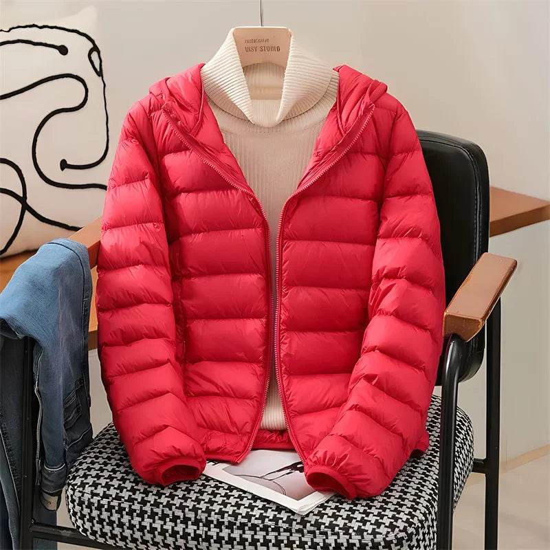 2024 Women’s Packable Puffer Jacket - Ultra Lightweight & Stylish - Buy Center UK