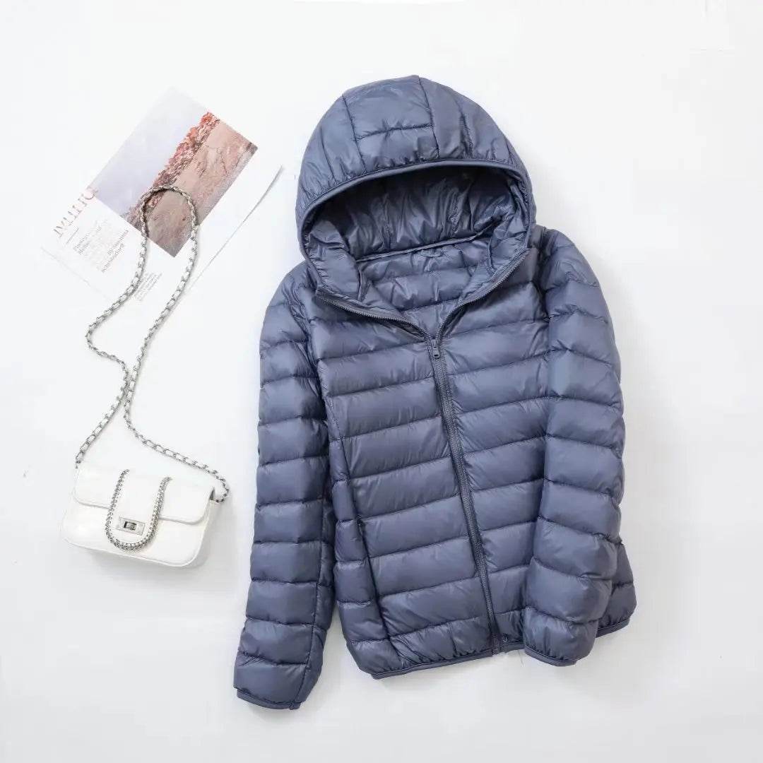 2024 Women’s Packable Puffer Jacket - Ultra Lightweight & Stylish - Buy Center UK