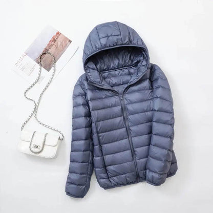 2024 Women’s Packable Puffer Jacket - Ultra Lightweight & Stylish - Buy Center UK