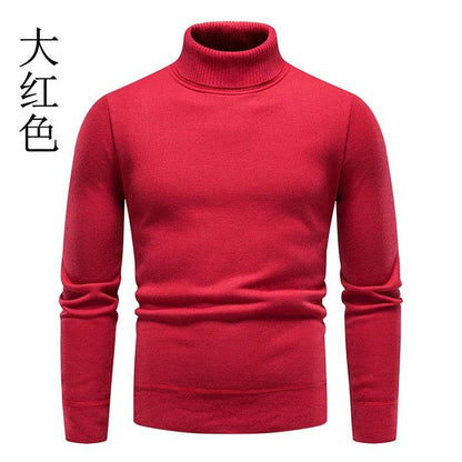 Buy Center Men's Winter Turtleneck Sweater - Casual & Versatile Fit M-4XL - Buy Center UK