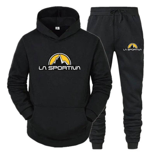 La Sportiva Men's Hooded Pullover & Sweatpants Casual Tracksuit - Buy Center UK