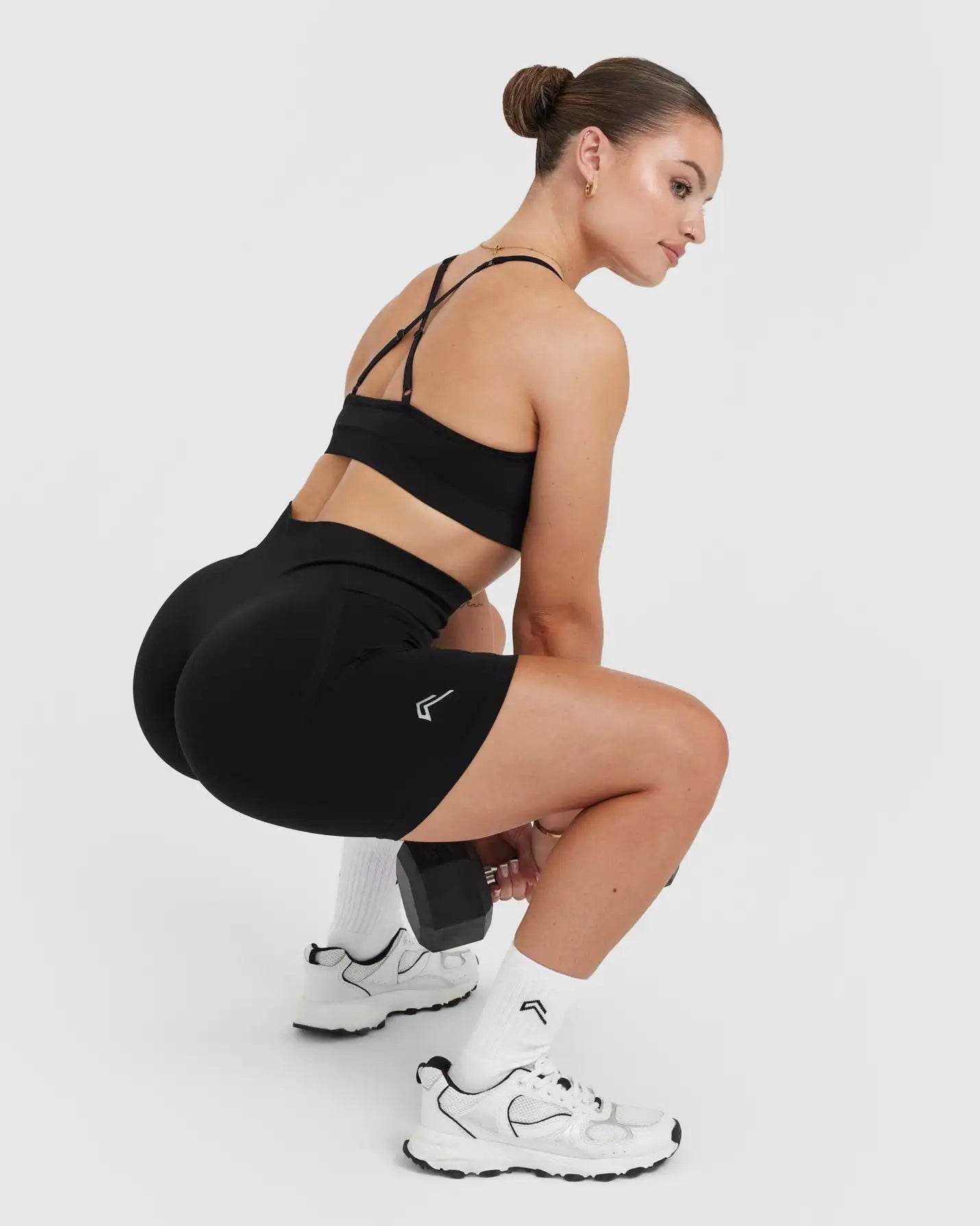 Oneractive High Waist Push Shorts - Breathable Stretch Fashion for Women - Buy Center UK