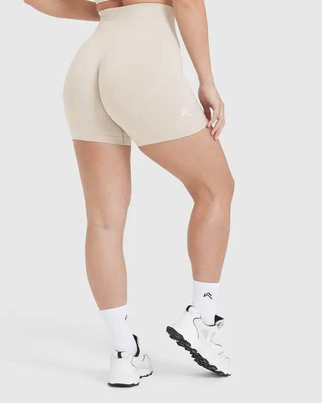 Oneractive High Waist Push Shorts - Breathable Stretch Fashion for Women - Buy Center UK